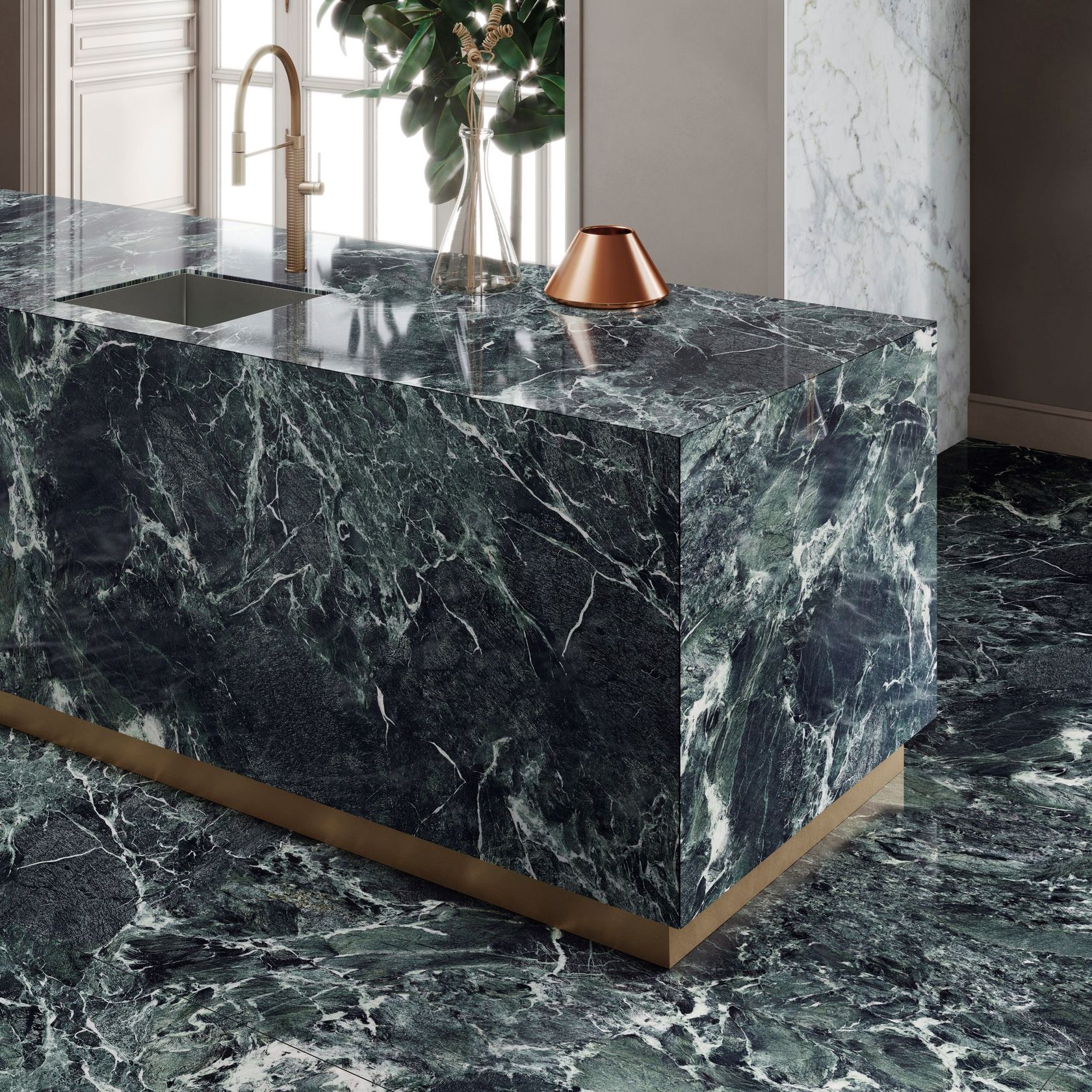 AOSTA GREEN MARBLE
