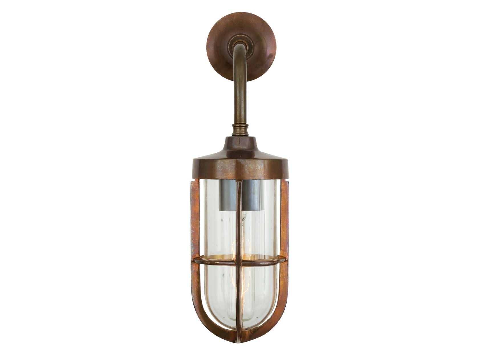 CARAC FROSTED WELL GLASS WALL LIGHT