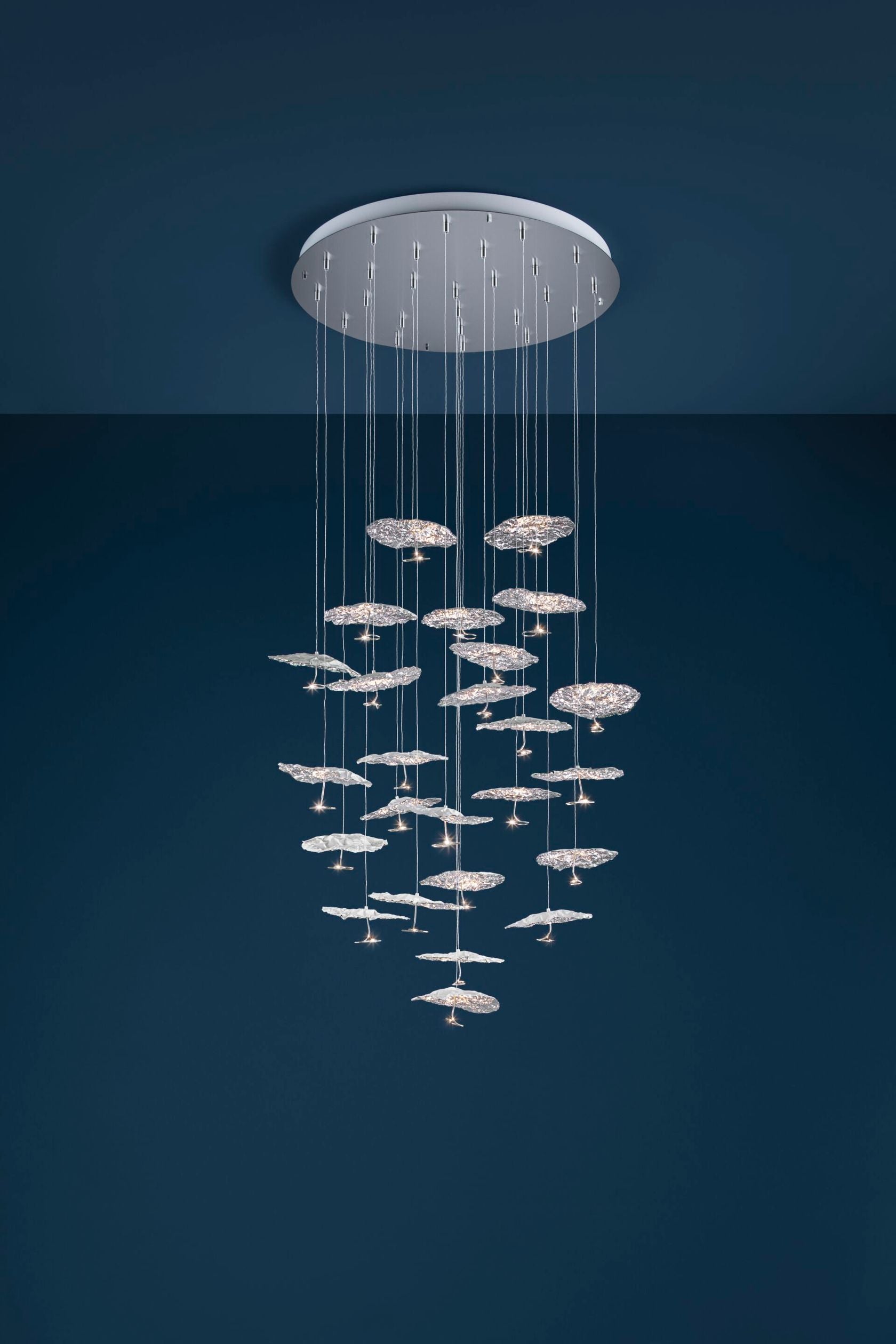 GOLD MOON CHANDELIER