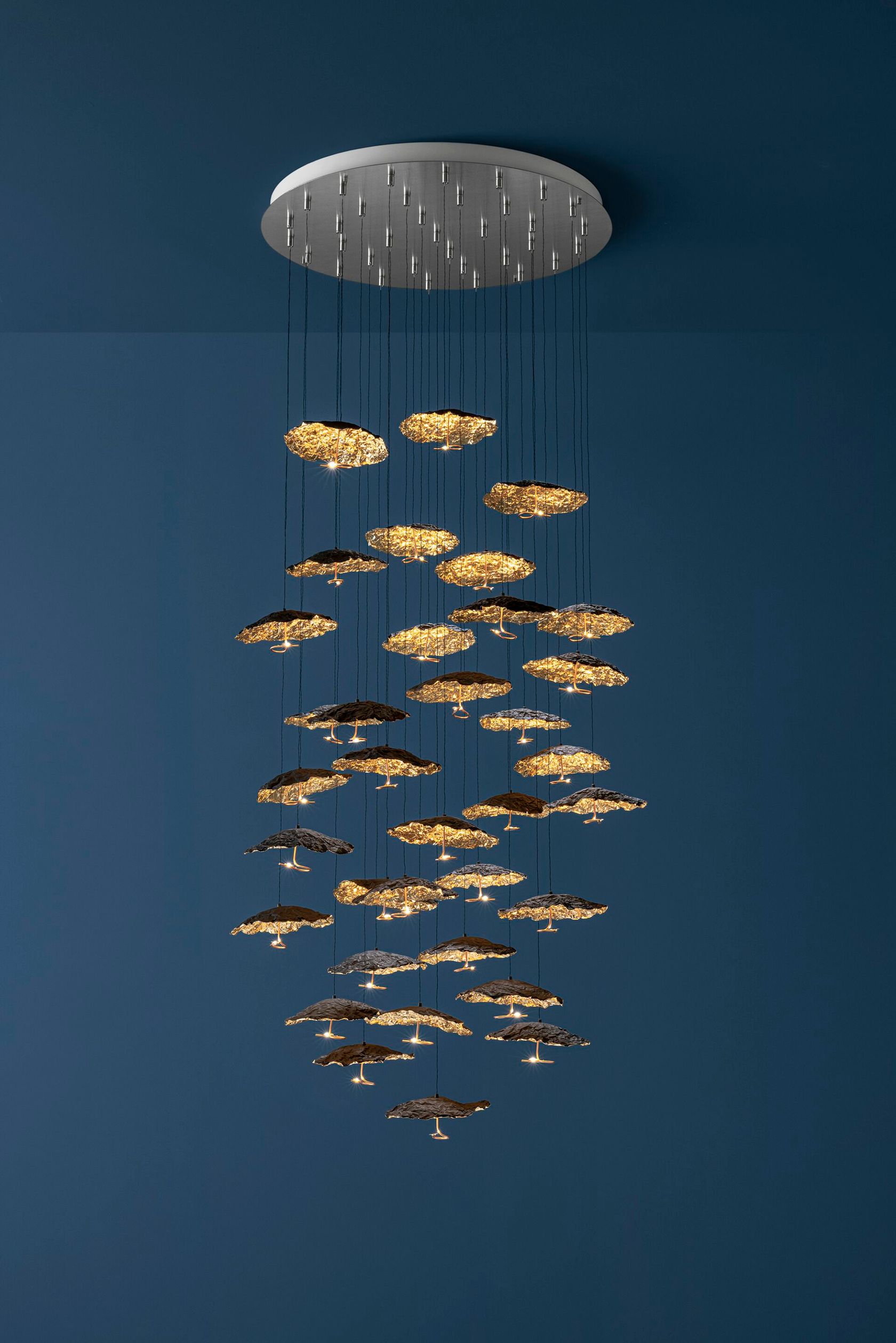 GOLD MOON CHANDELIER