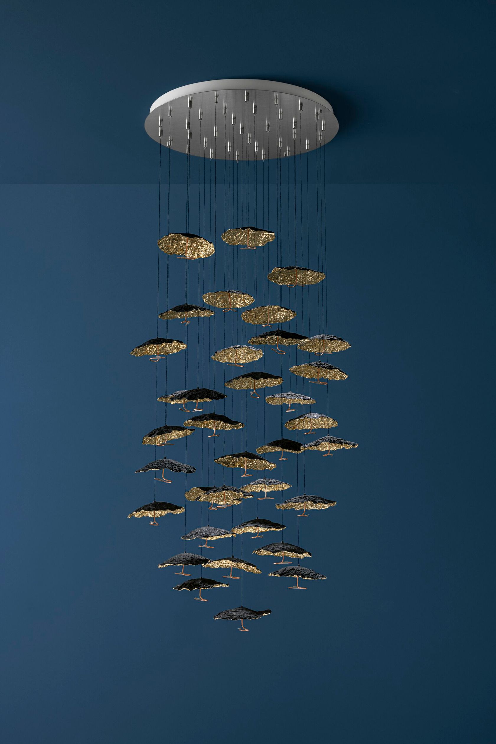 GOLD MOON CHANDELIER