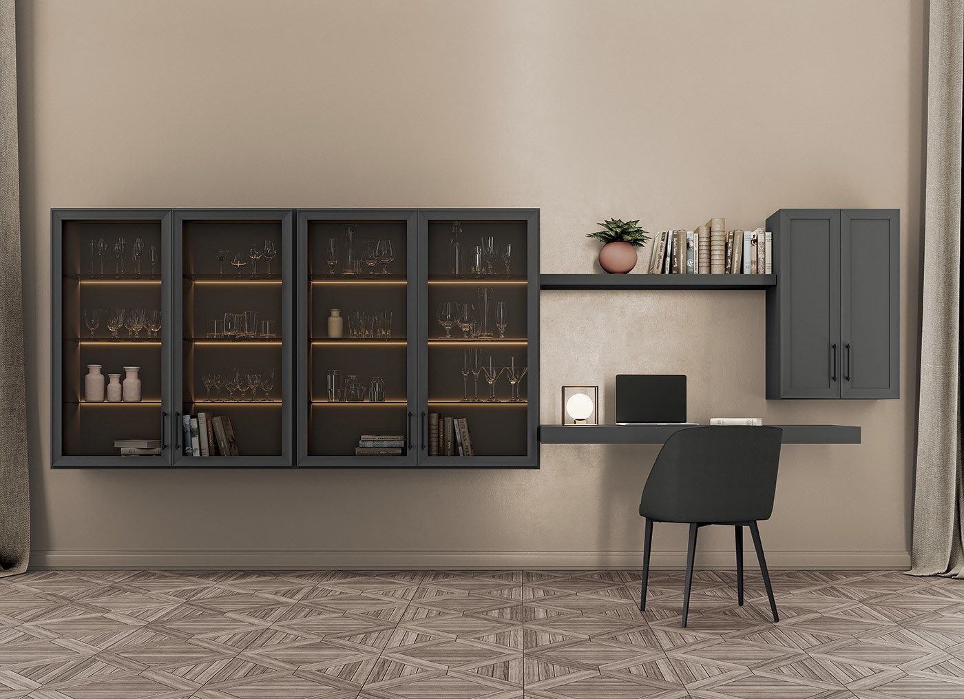 ELECTA GRIGIO TITANIO