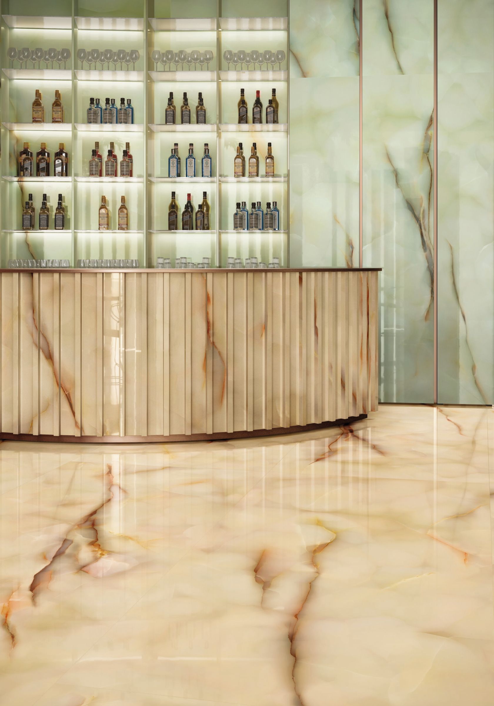 TELE DI MARMO PURE ONYX GIADA