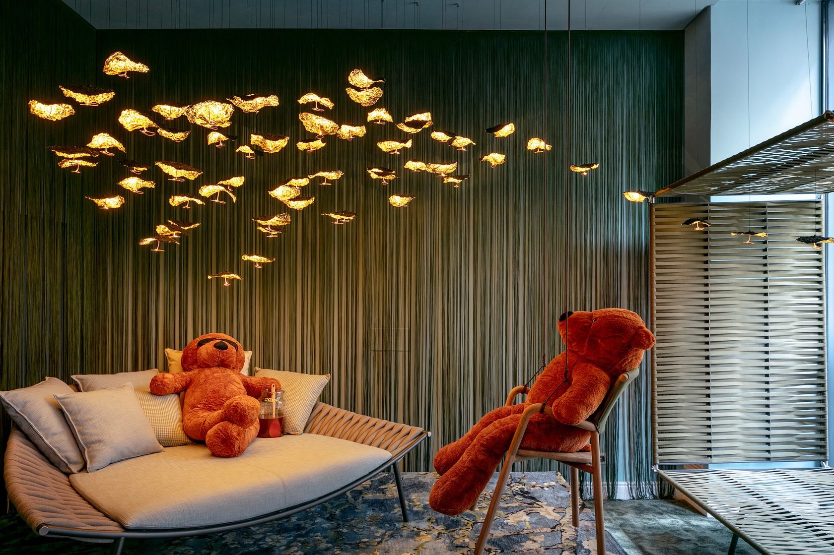 GOLD MOON CHANDELIER