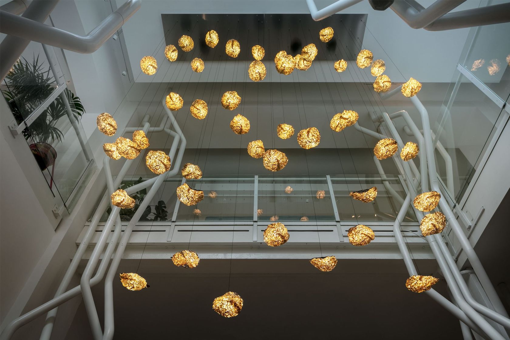 GOLD MOON CHANDELIER