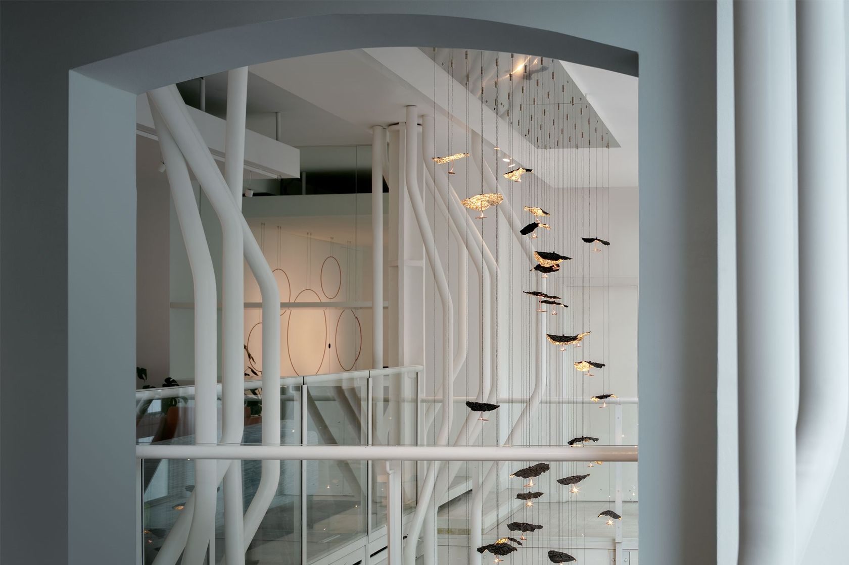 GOLD MOON CHANDELIER