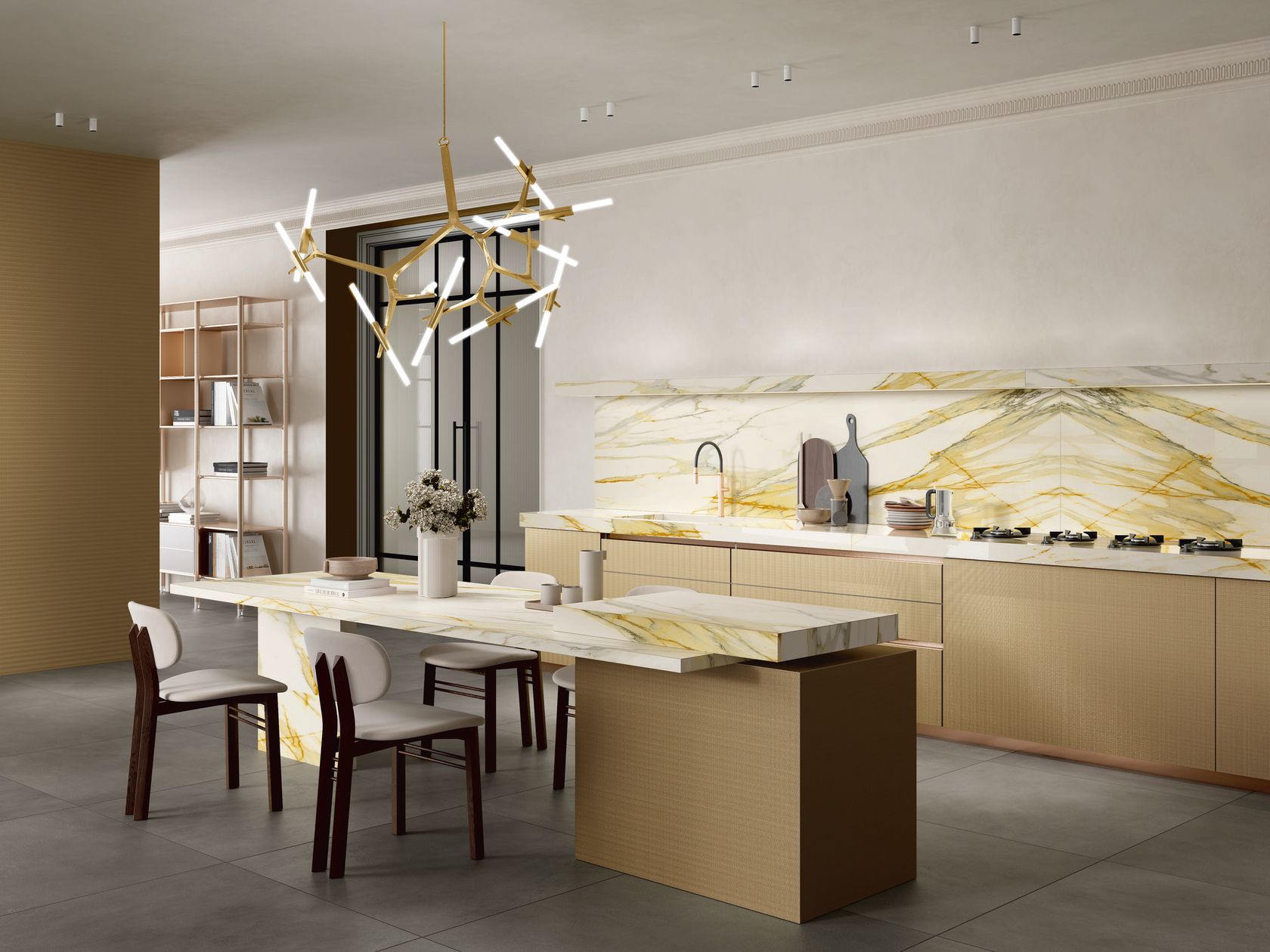 CALACATTA MEDICEO BOOK MATCH LUCIDATO