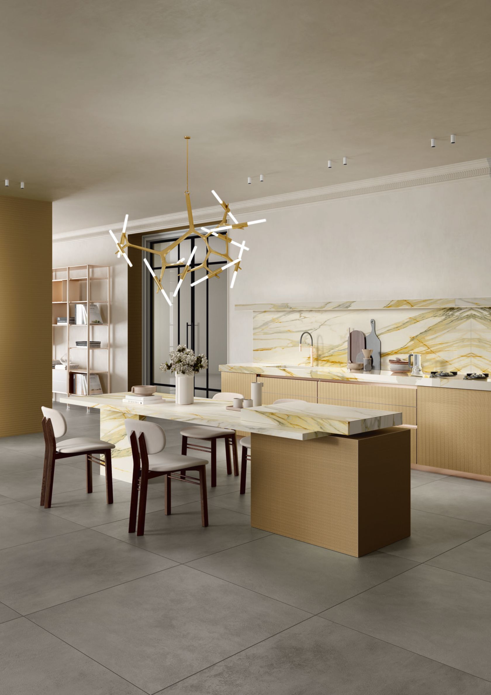 CALACATTA MEDICEO BOOK MATCH LUCIDATO