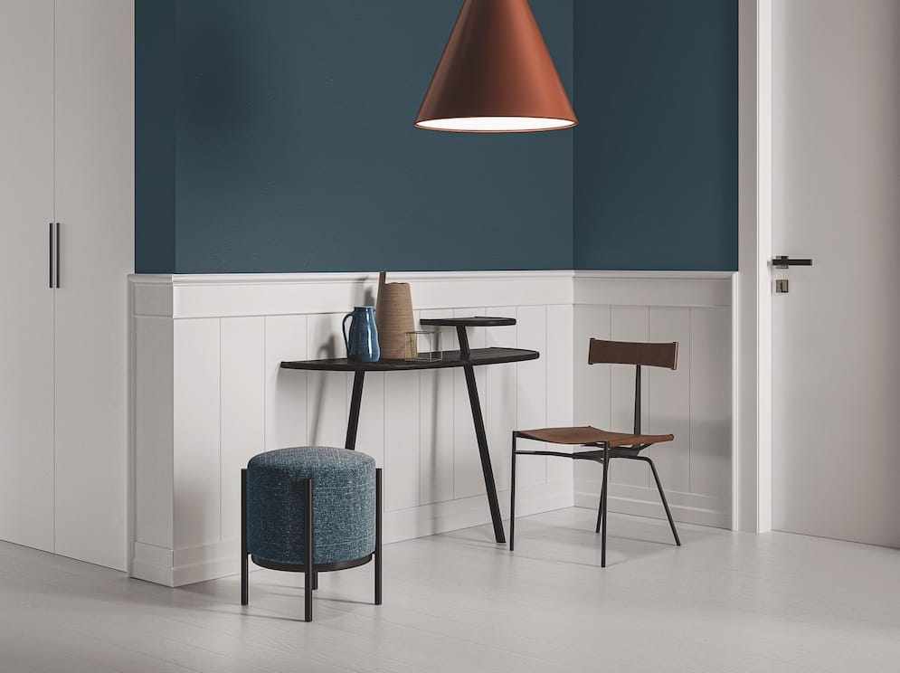 SLATTED LACQUERED BOISERIE