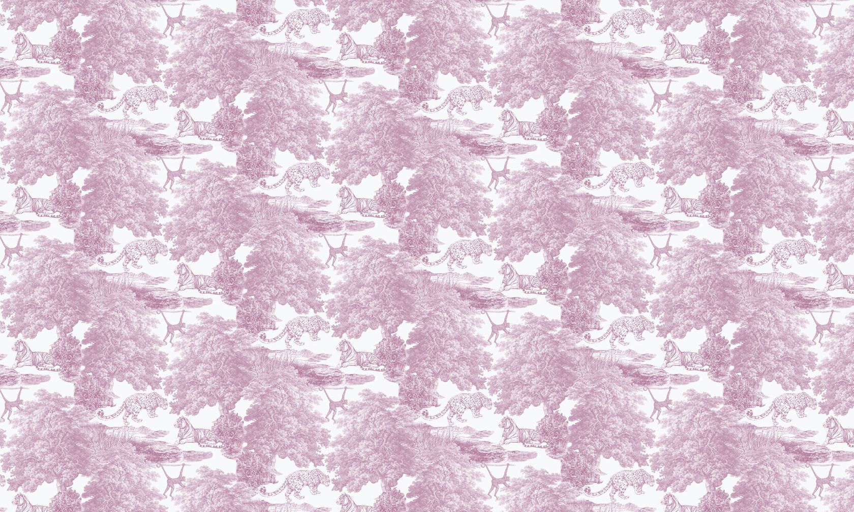 TOILE DE JOUY MAGENTA