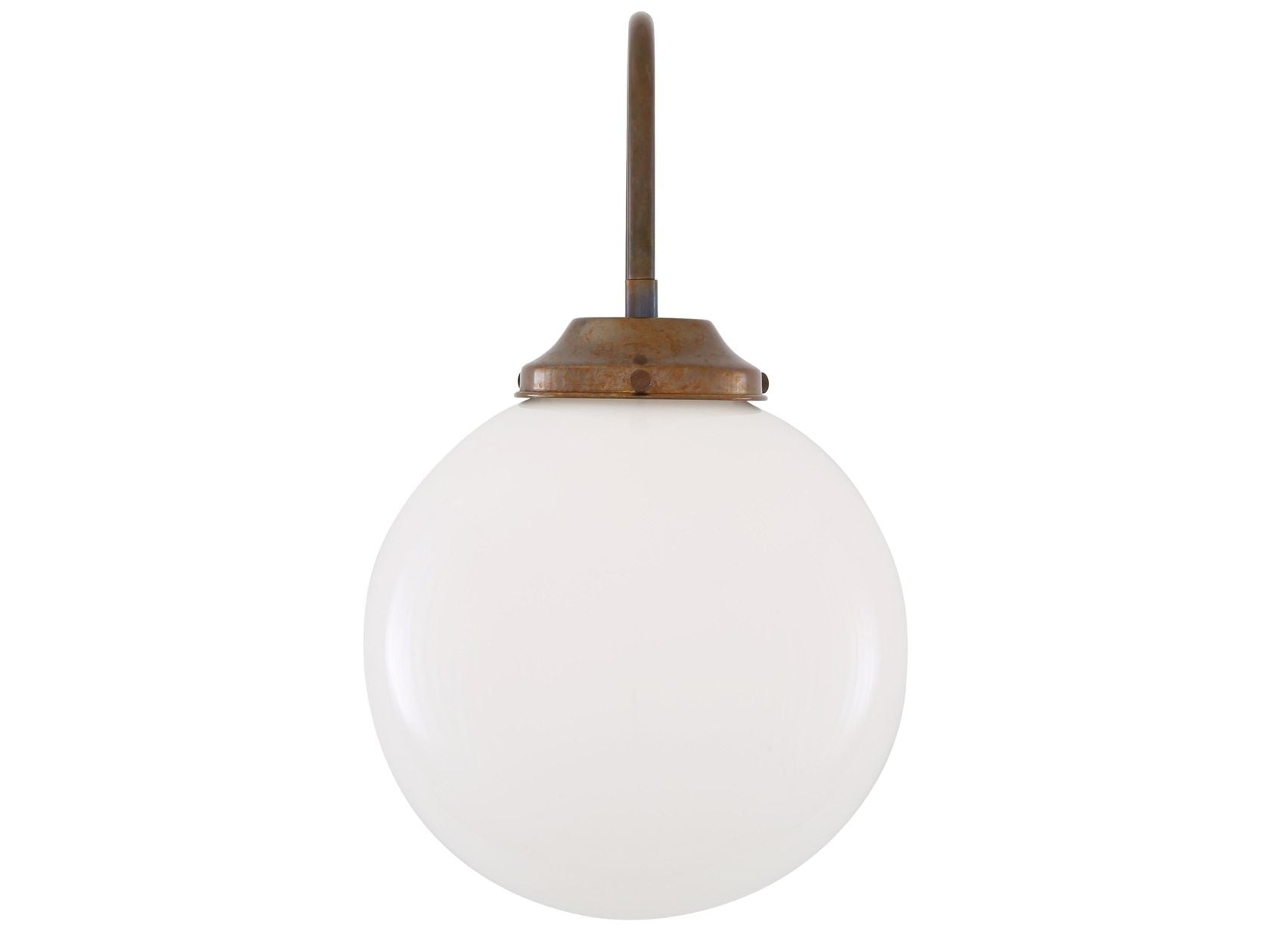 RIAD 250MM CLEAR GLOBE WALL LIGHT