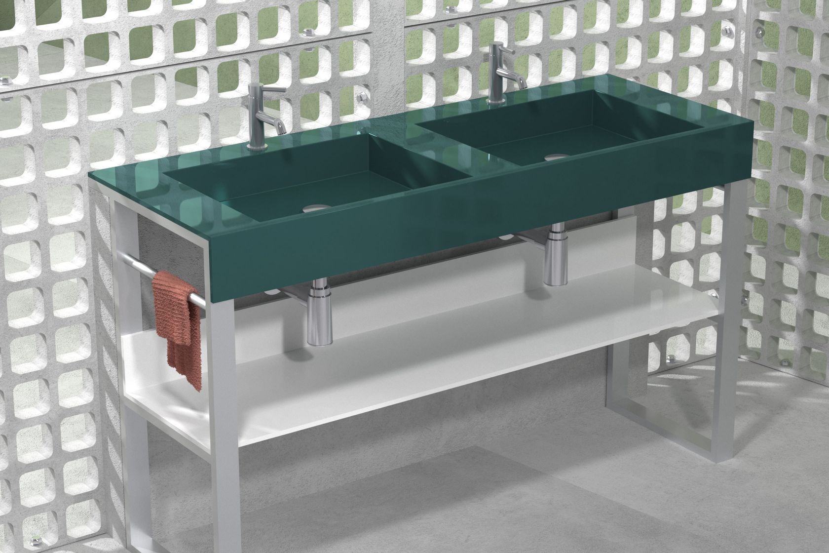 SQUARE DOUBLE CONSOLLE LCTQ2