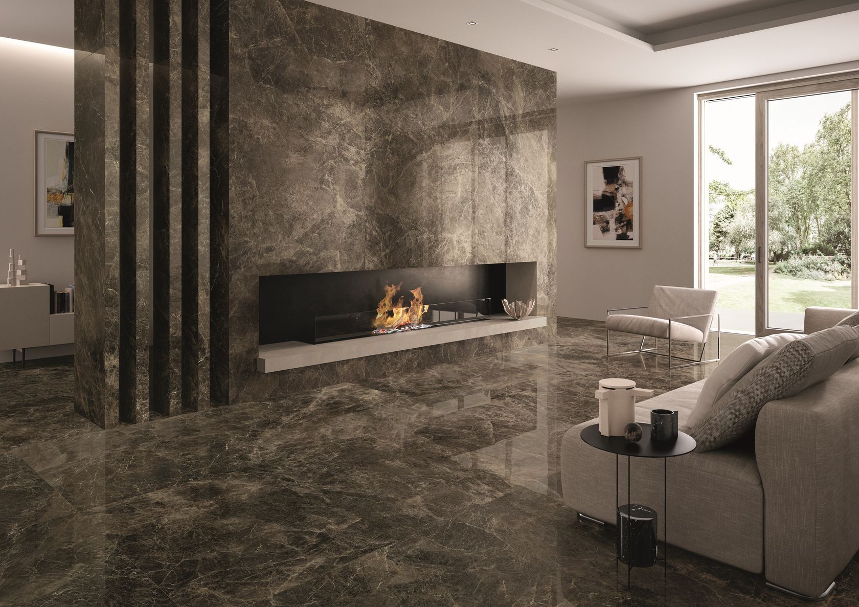 TELE DI MARMO FRAPPUCCINO POLLOCK