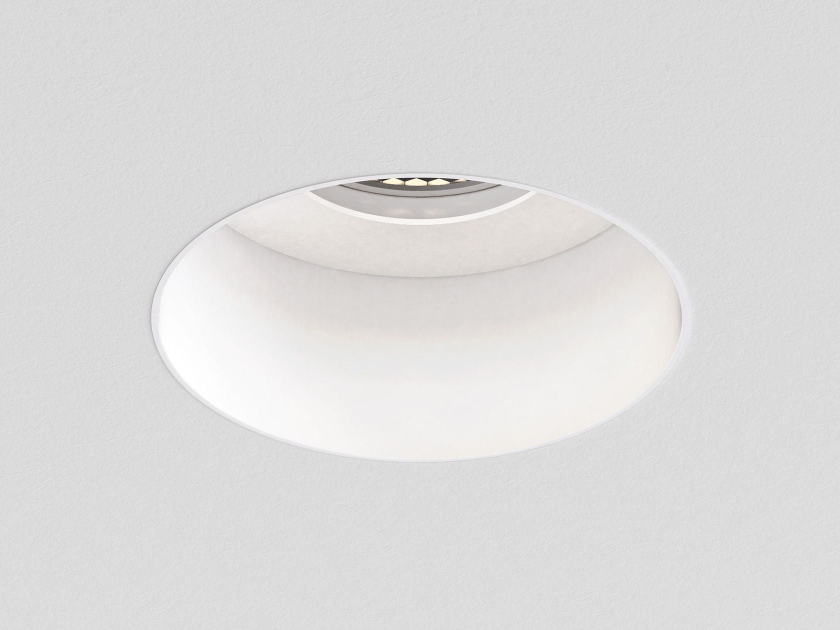 TRIMLESS ROUND FIXED FIRE-RATED IP65