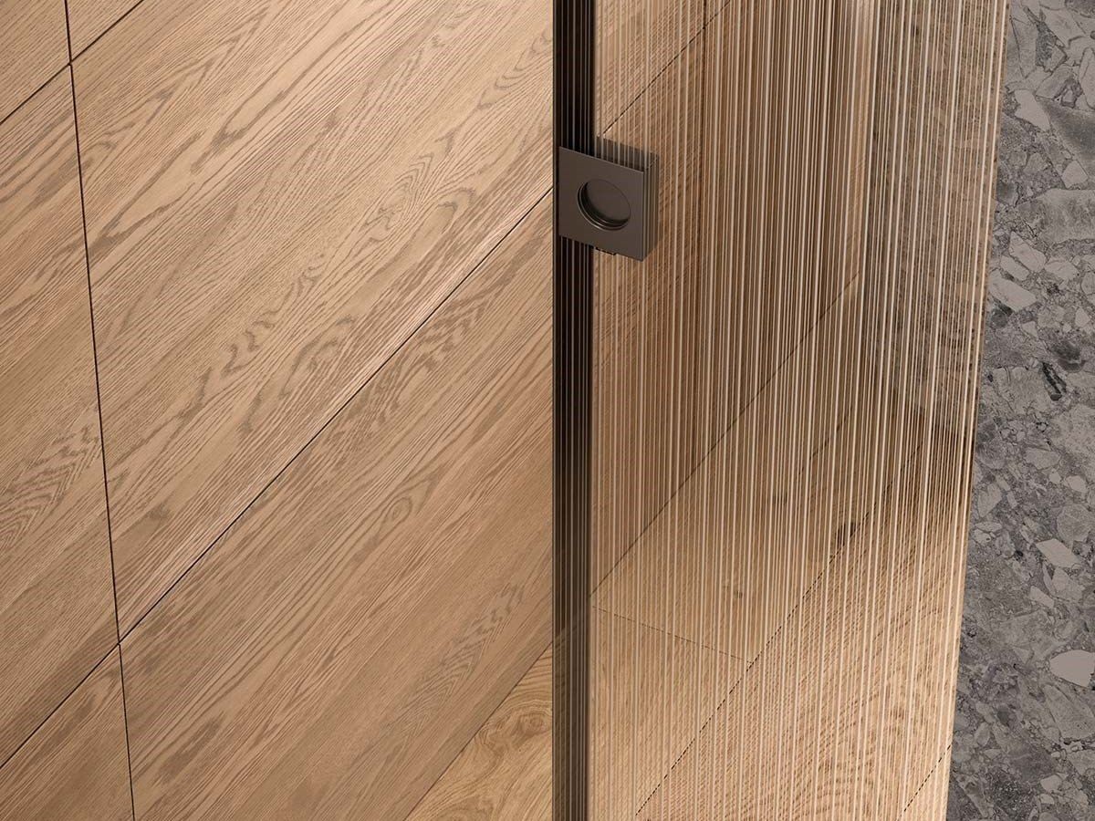 SMOOTH VERTICAL WOOD BOISERIE