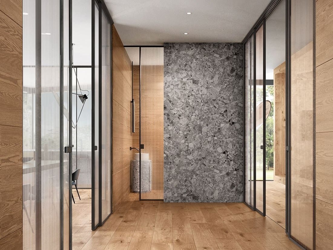 SMOOTH VERTICAL WOOD BOISERIE