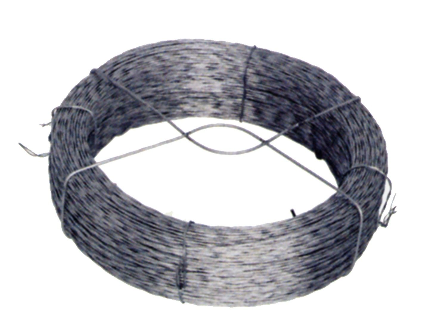 Barbed wire, drawn steel wire