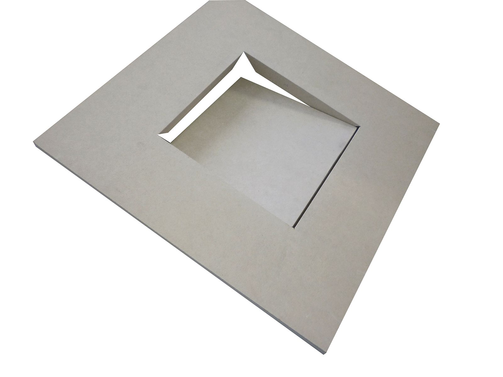 Plasterboard inspection chamber