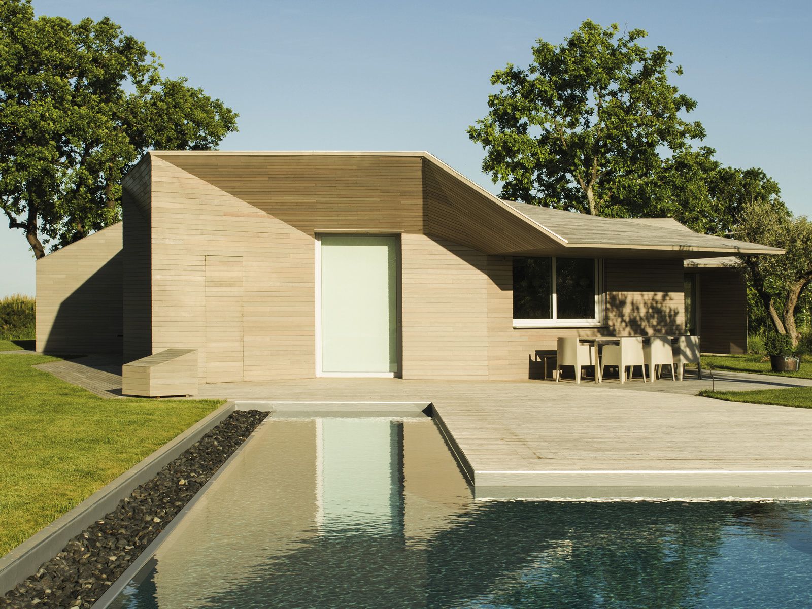 Wooden Façades and Ceiling