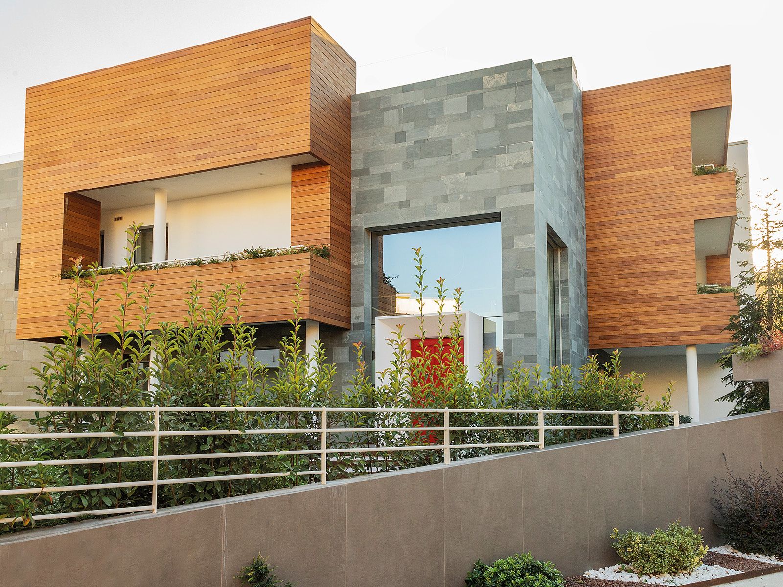 Wooden Façades and Ceiling