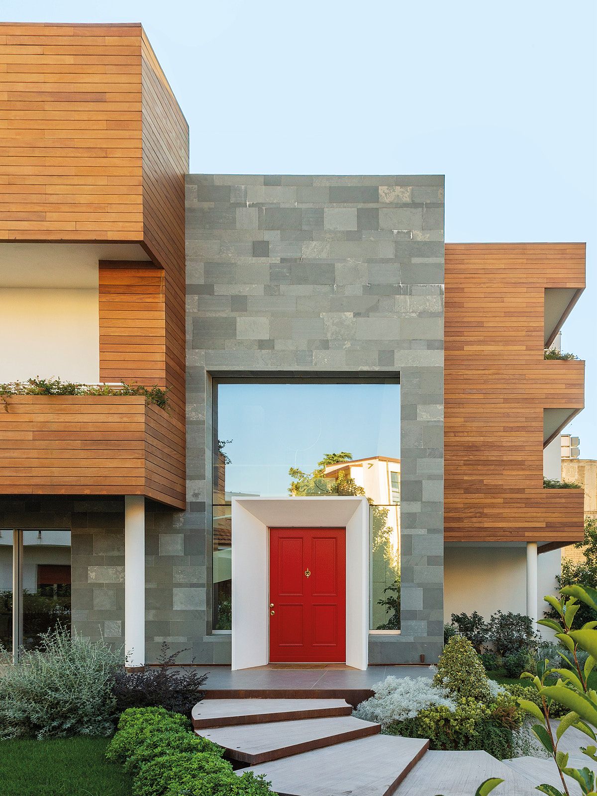 Wooden Façades and Ceiling