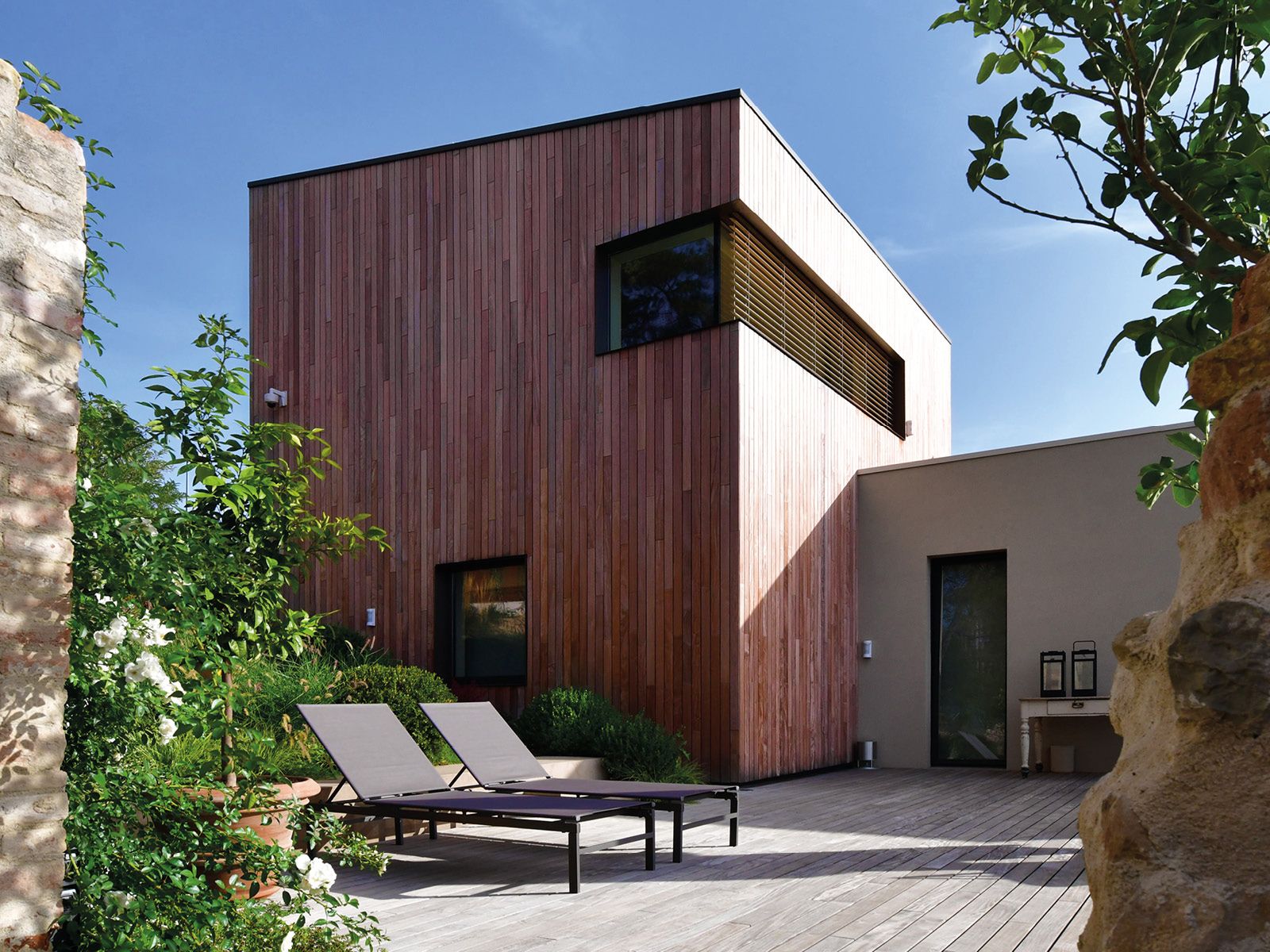 Wooden Façades and Ceiling