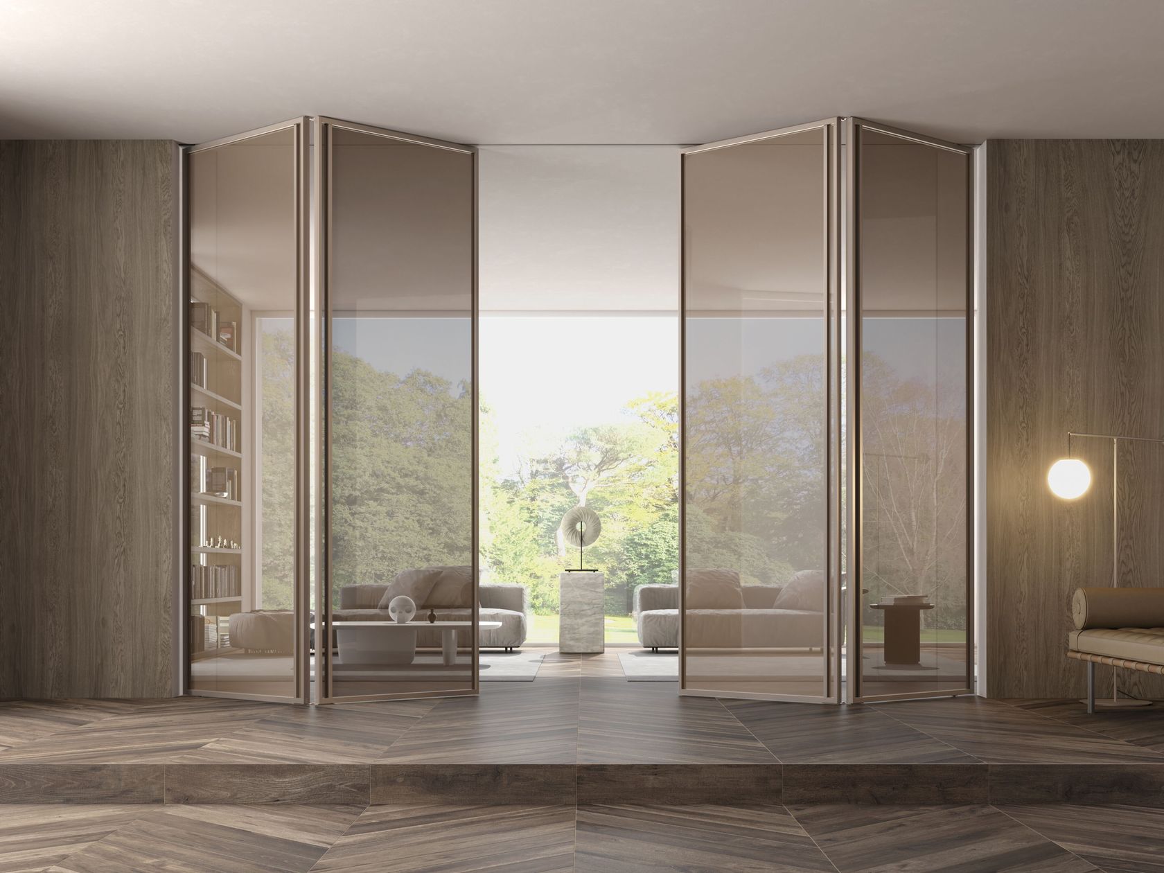 TAP FOLDING DOOR