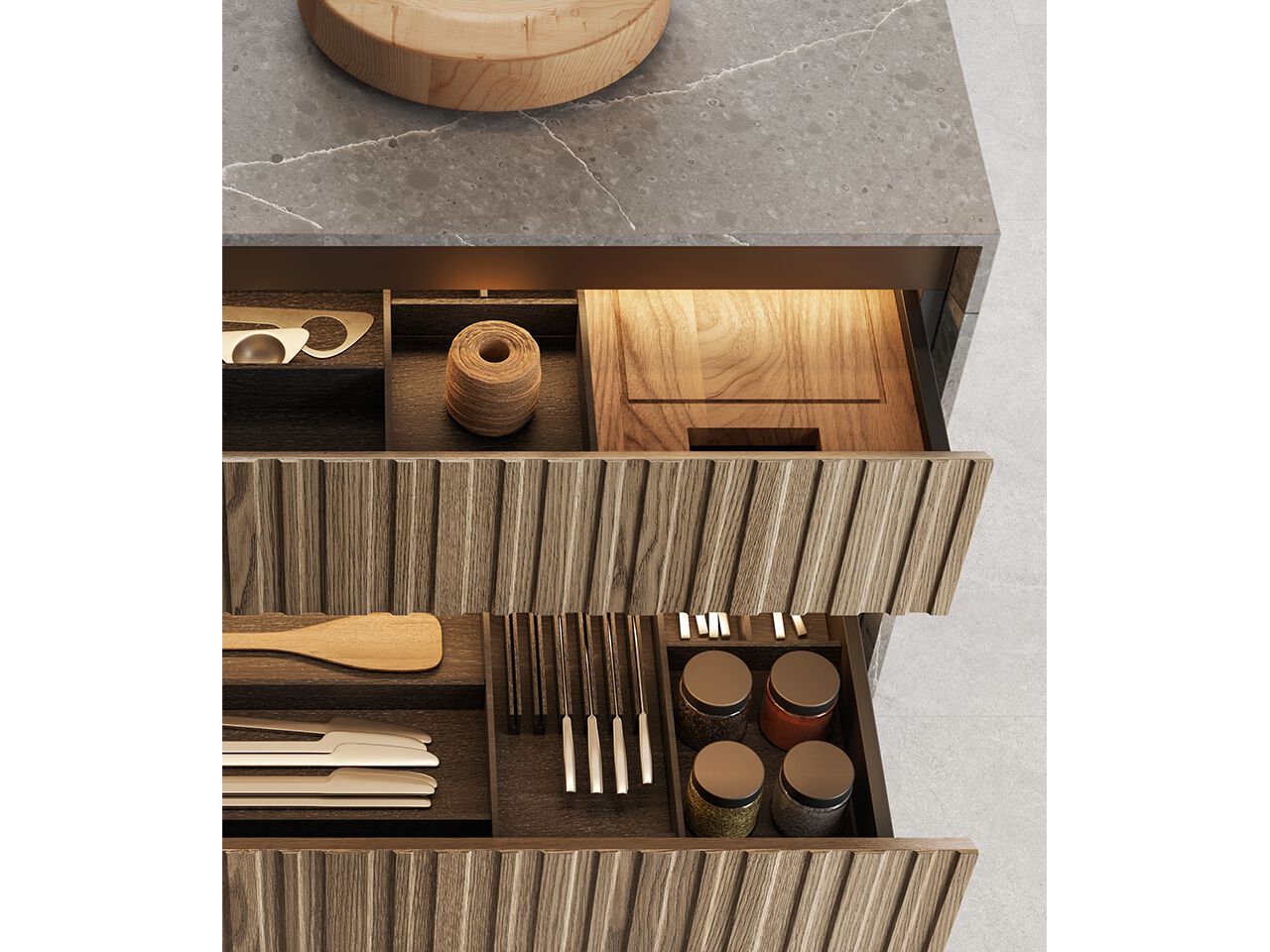 THEA – HANDLE-FREE KITCHEN