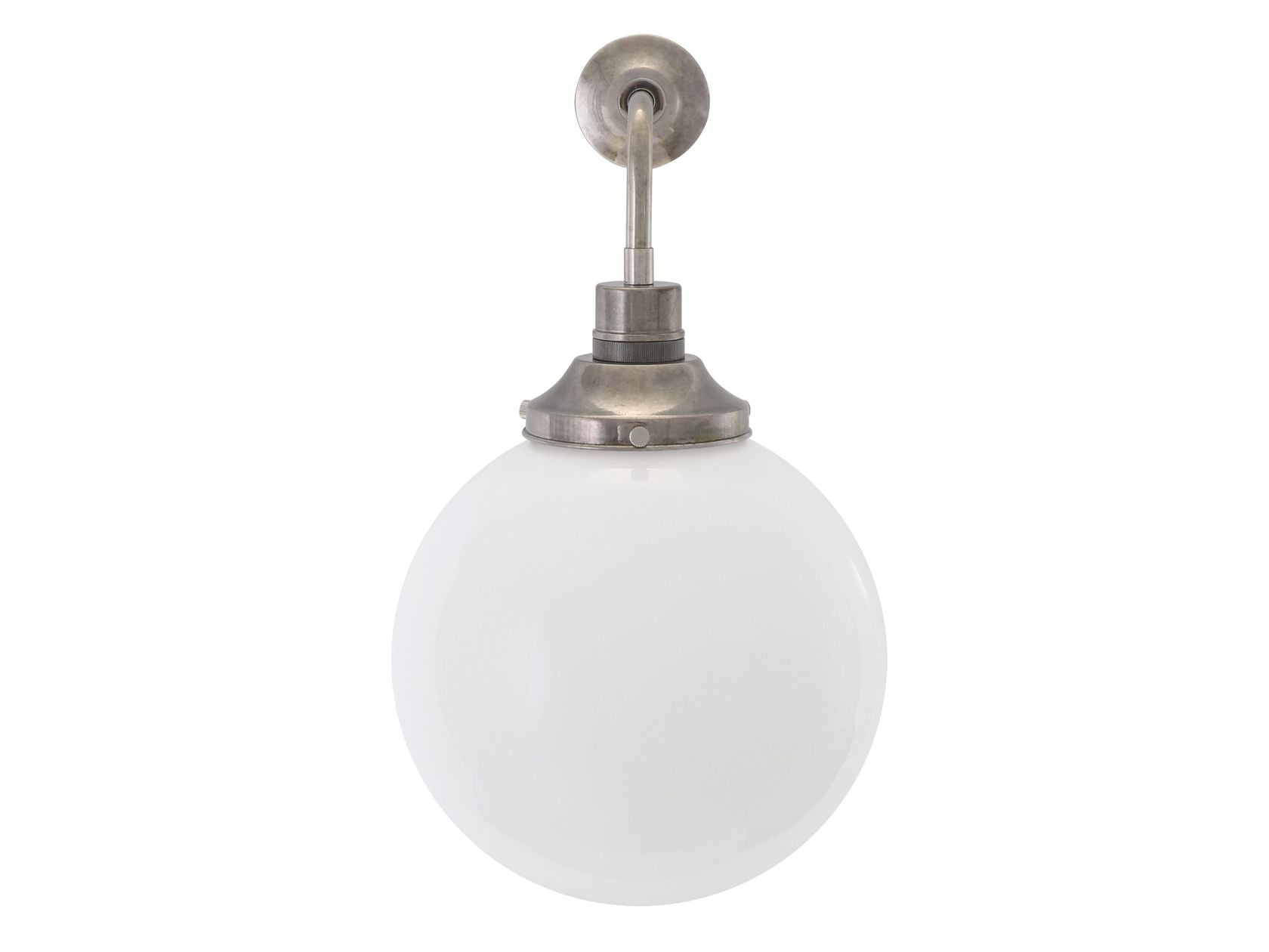 BAMAKO 250MM CLEAR GLOBE WALL LIGHT