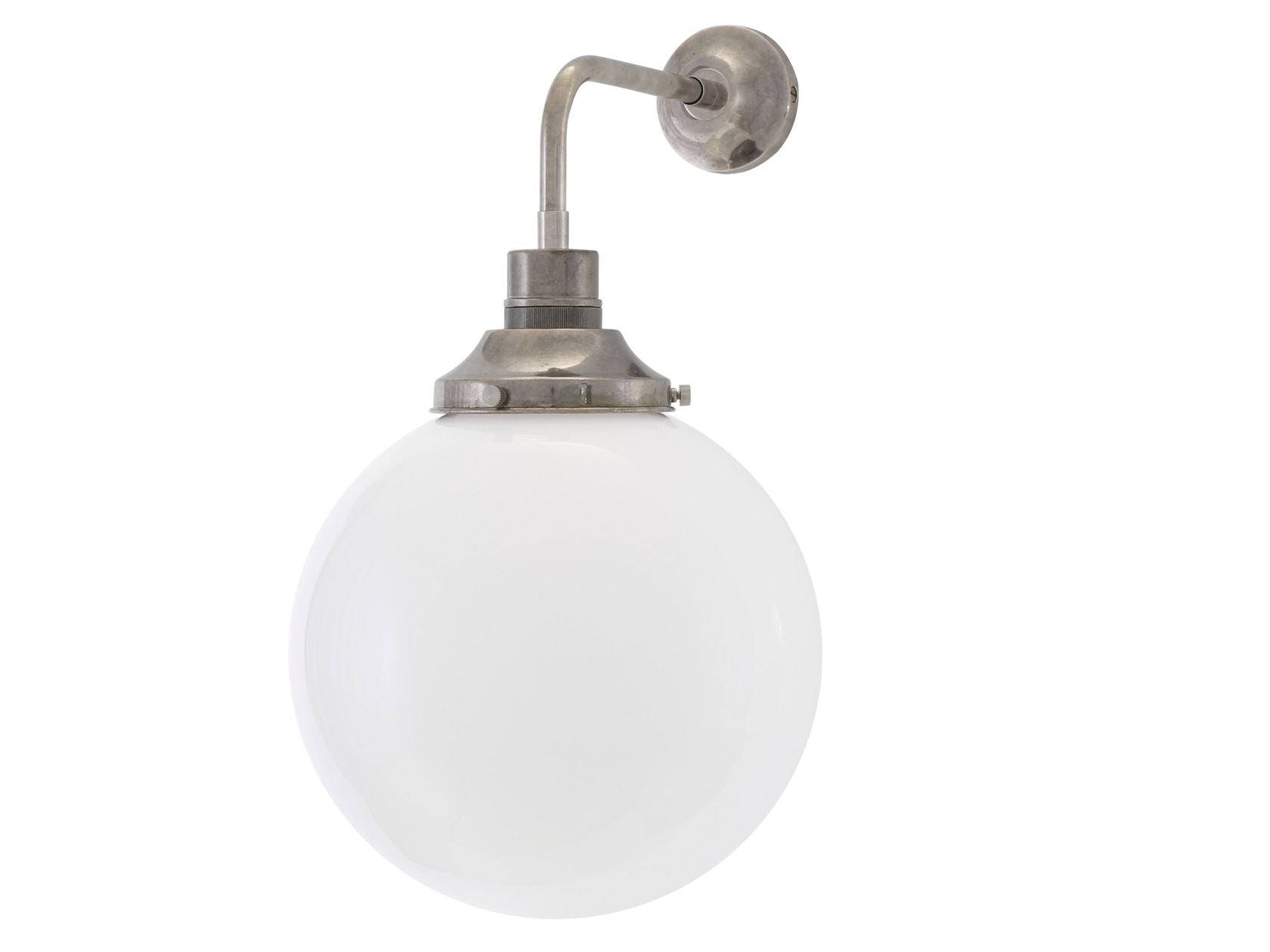 BAMAKO 250MM CLEAR GLOBE WALL LIGHT