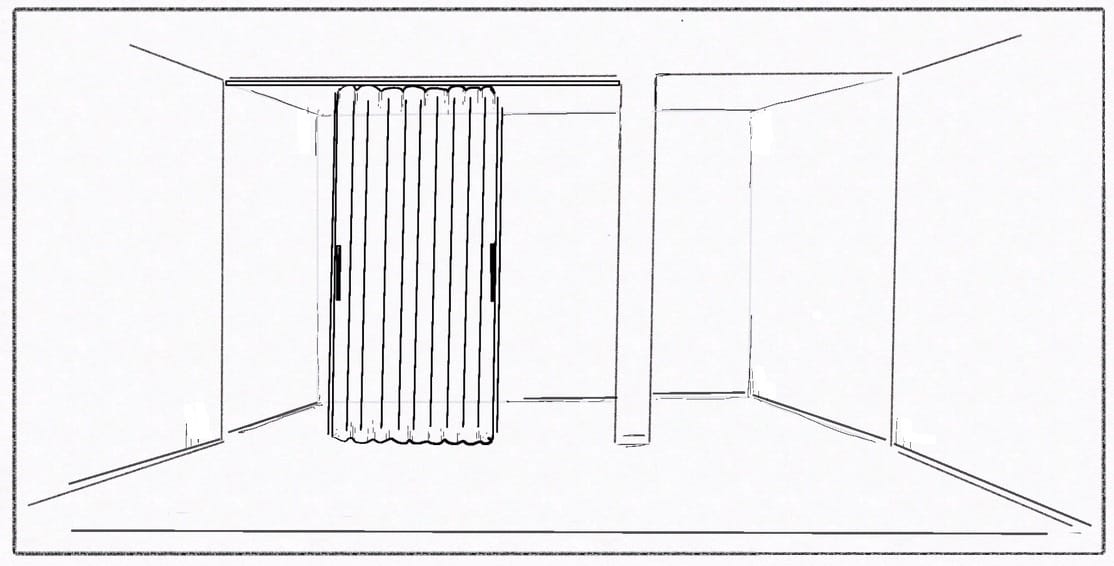 Bilateral opening door