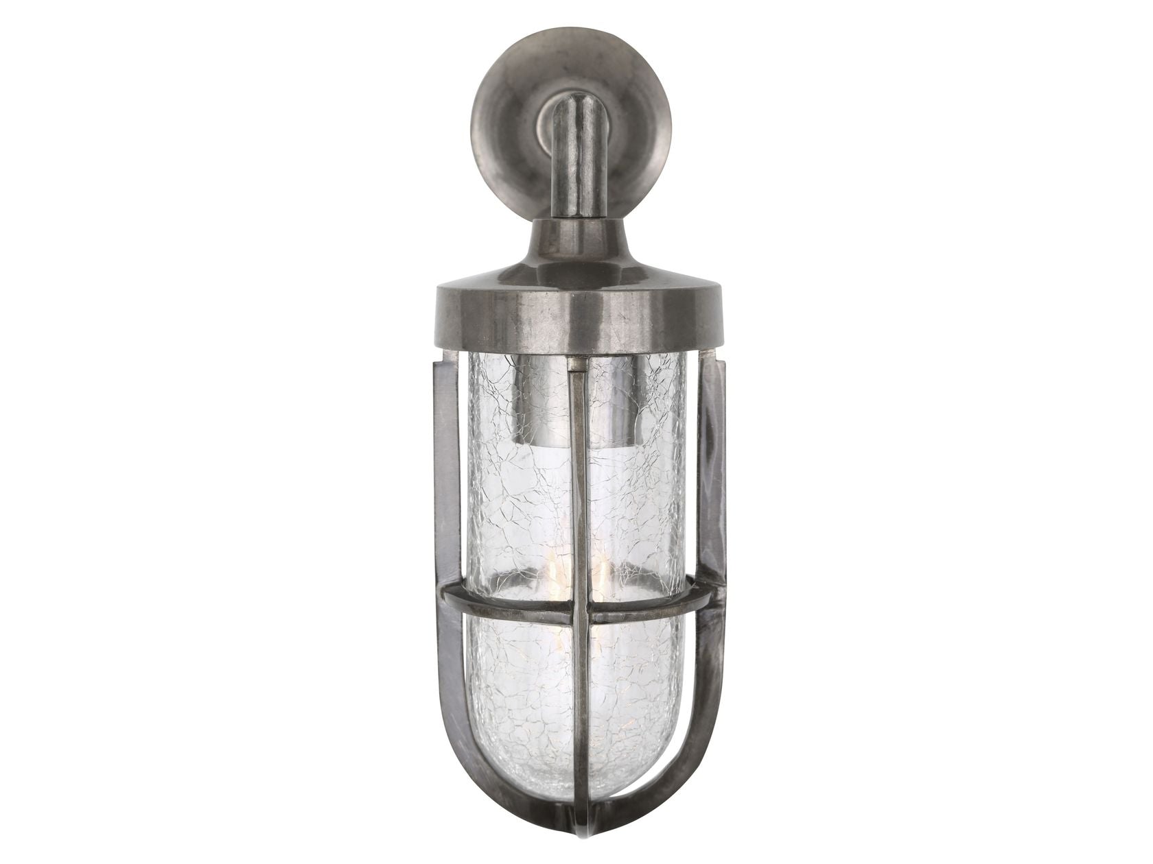 CLADACH BRASS WELL GLASS WALL LIGHT