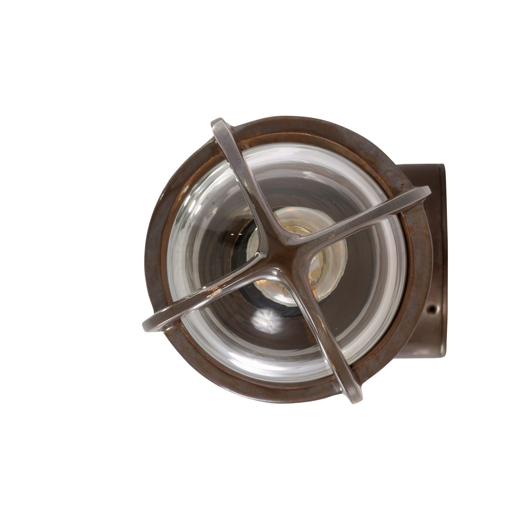 CLAYTON DOUBLE WELL GLASS WALL LIGHT