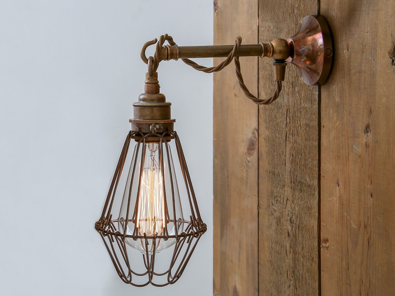 EDOM INDUSTRIAL CAGE WALL LIGHT