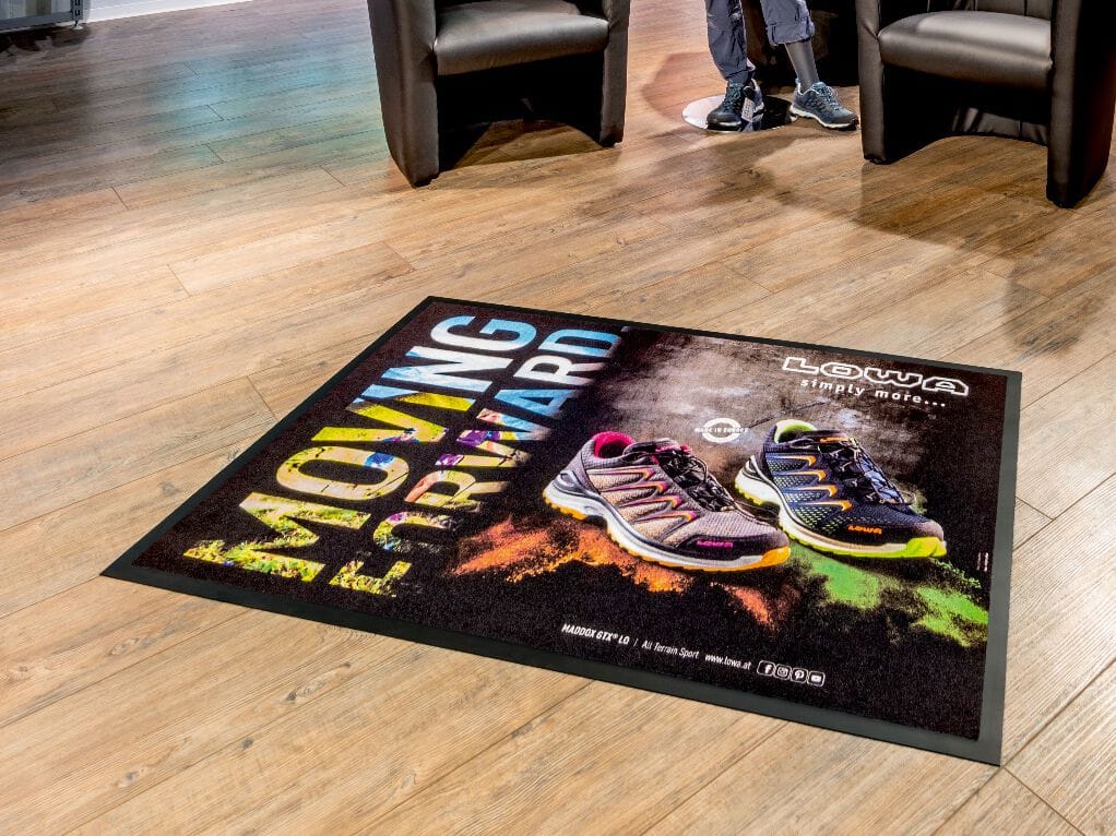 Advertising mats