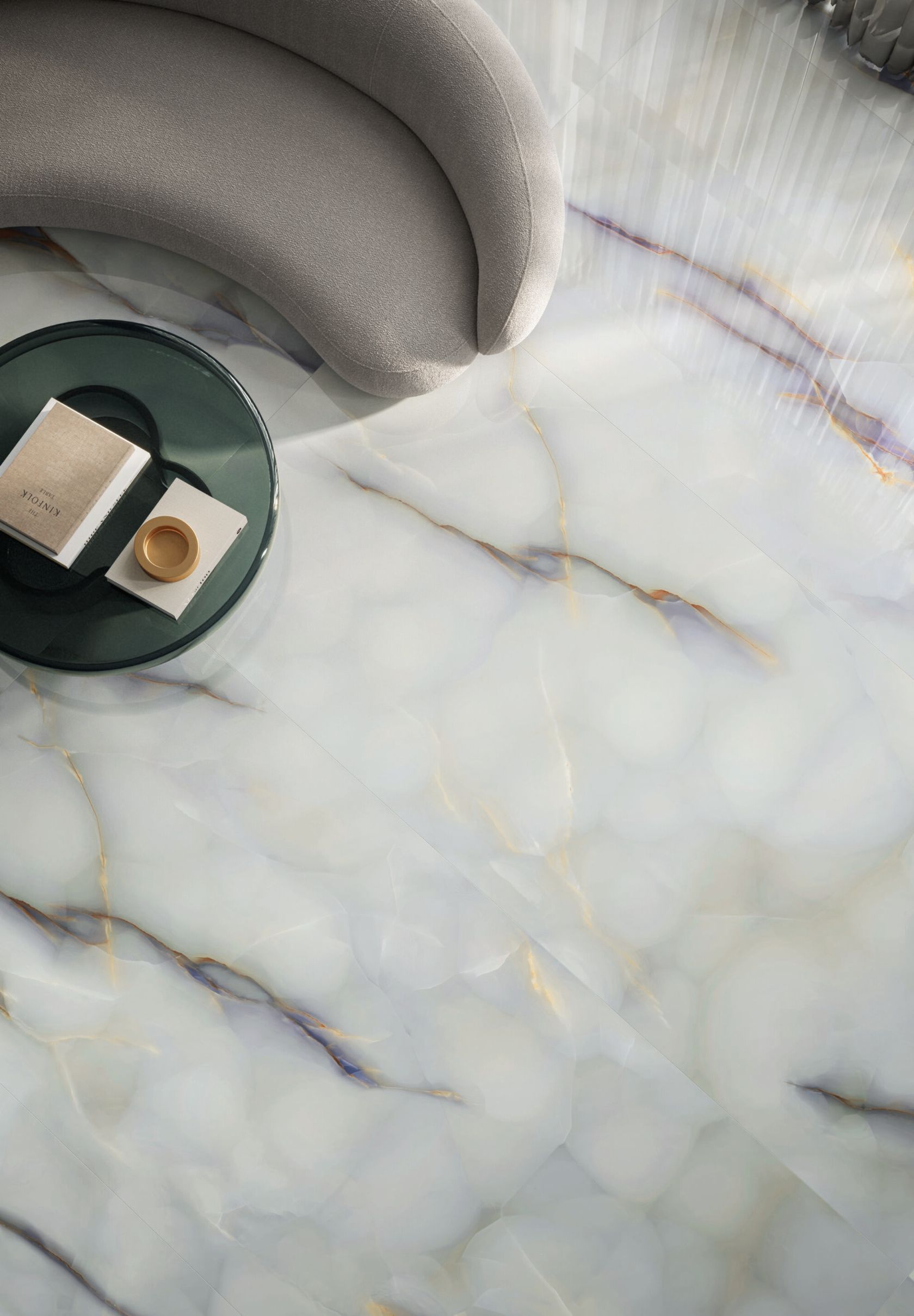 TELE DI MARMO PURE ONYX TURCHESE