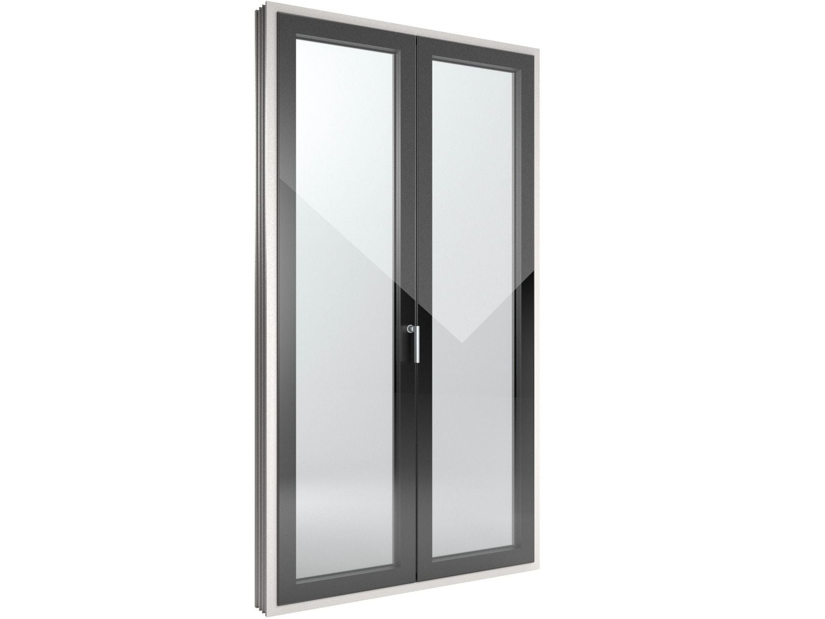 FIN-Window Slim-line Cristal PVC-PVC