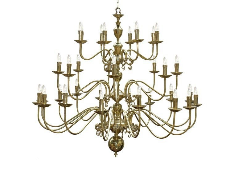 FLEMISH CHANDELIER 16+8+8 ARM