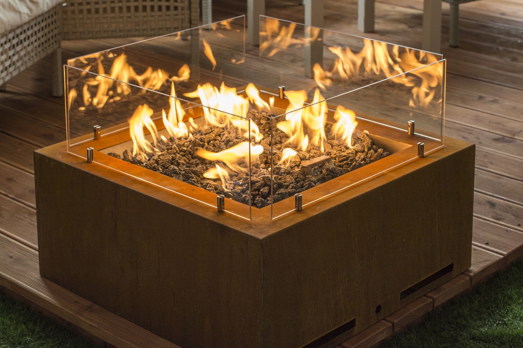 GALIO FIRE PIT CORTEN