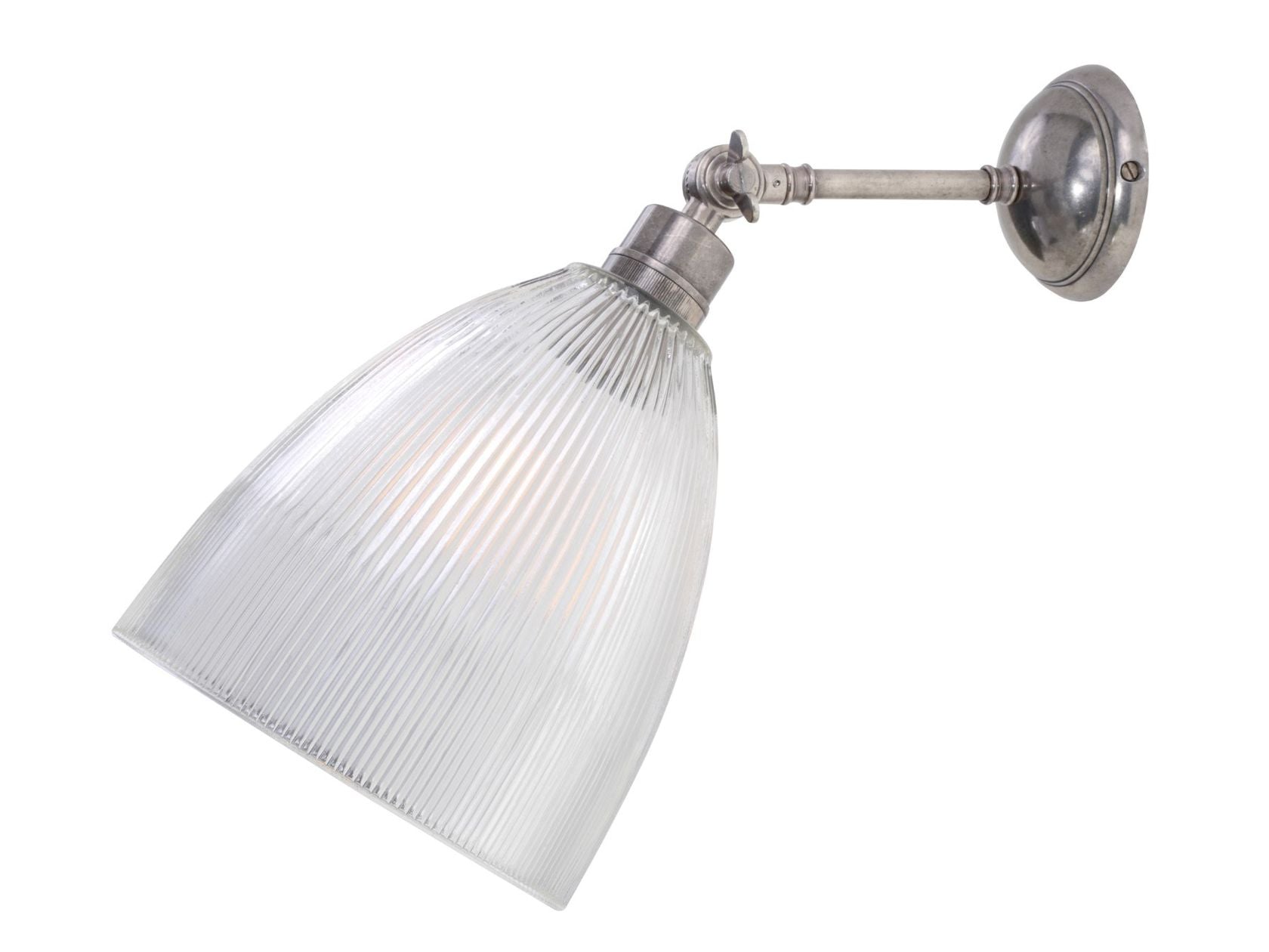 HALE PRISMATIC RAILWAY GLASS WALL LIGHT