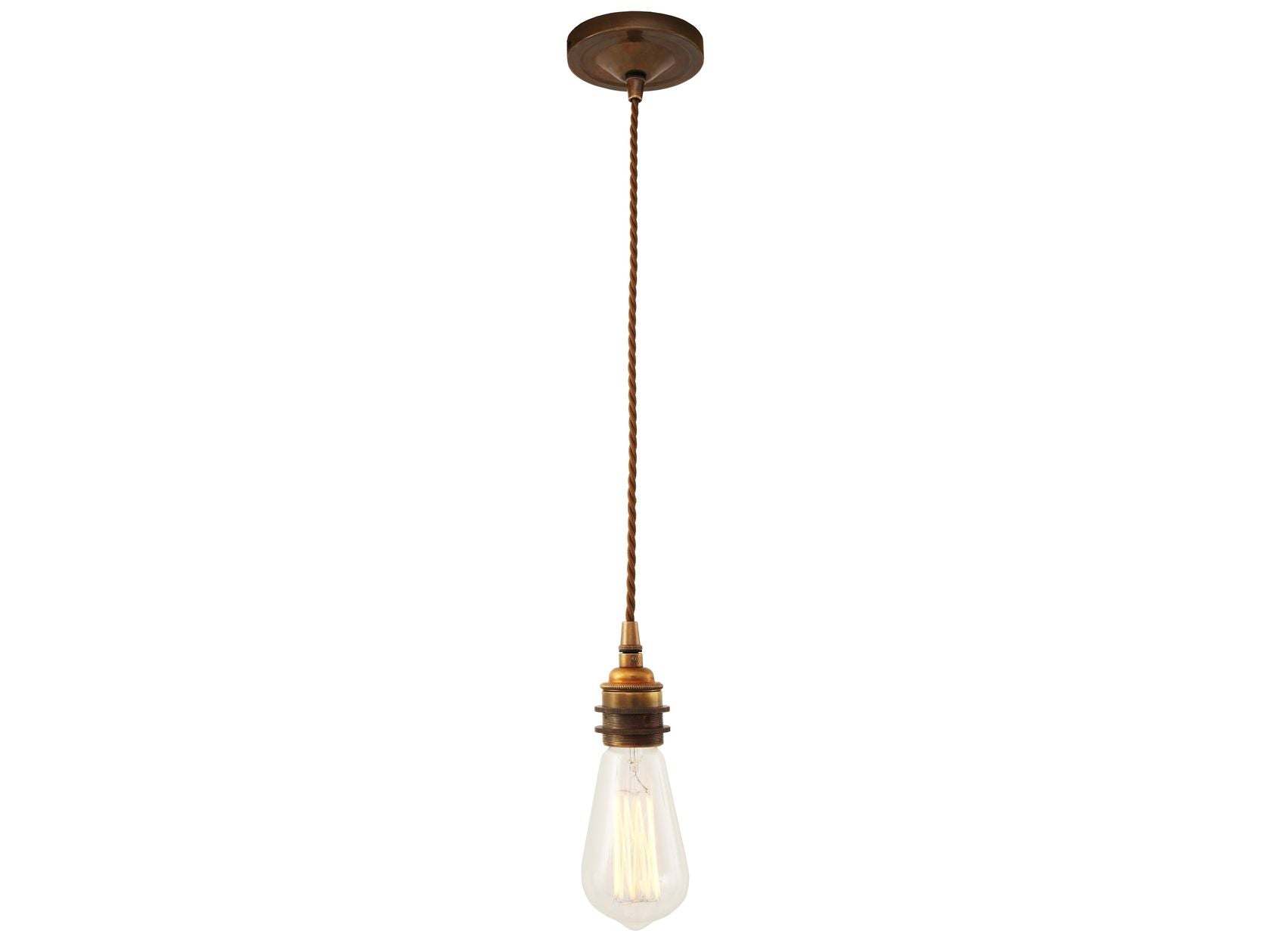 LOME VINTAGE BRAIDED SUSPENSION PENDANT