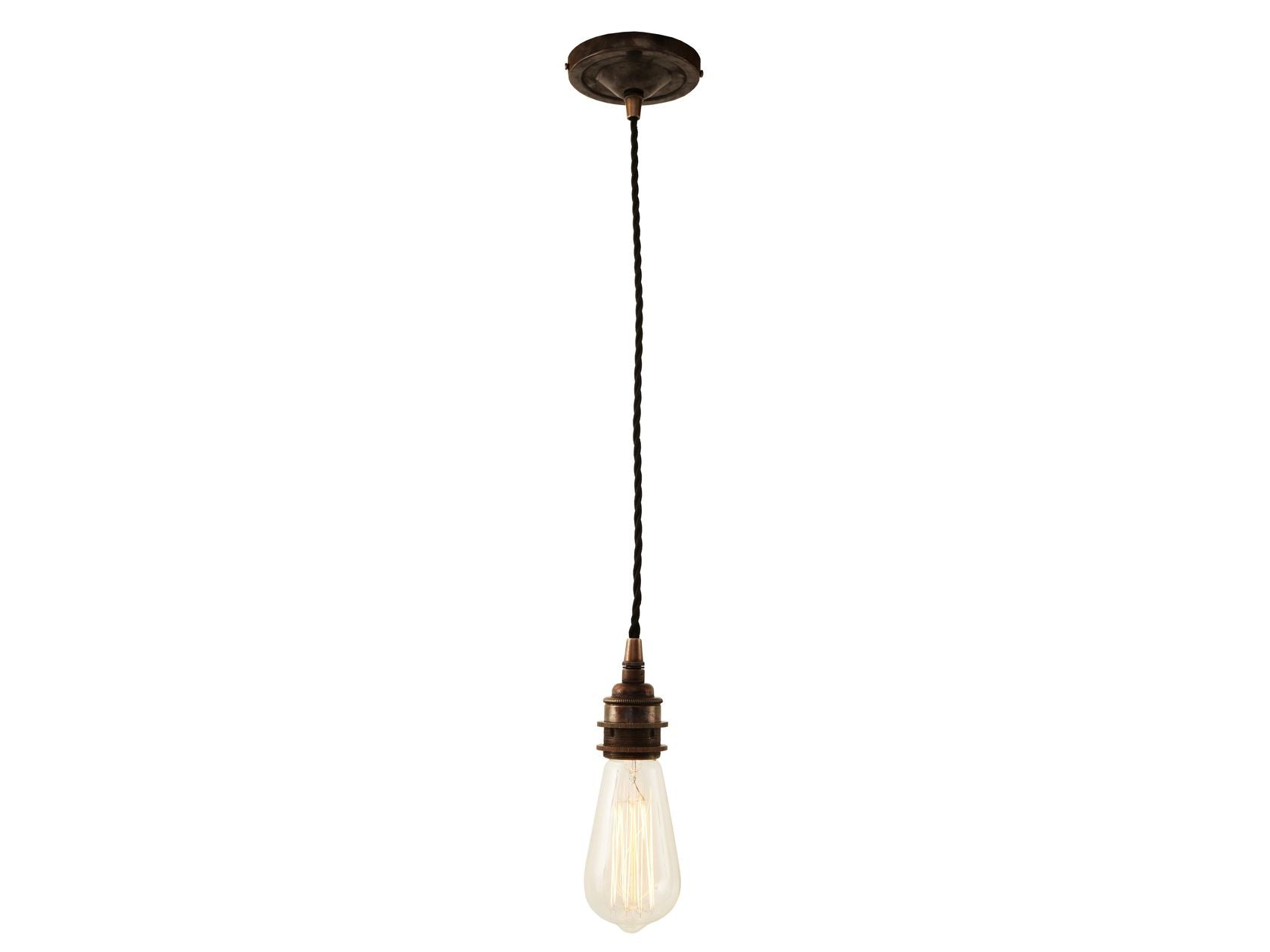 LOME VINTAGE BRAIDED SUSPENSION PENDANT