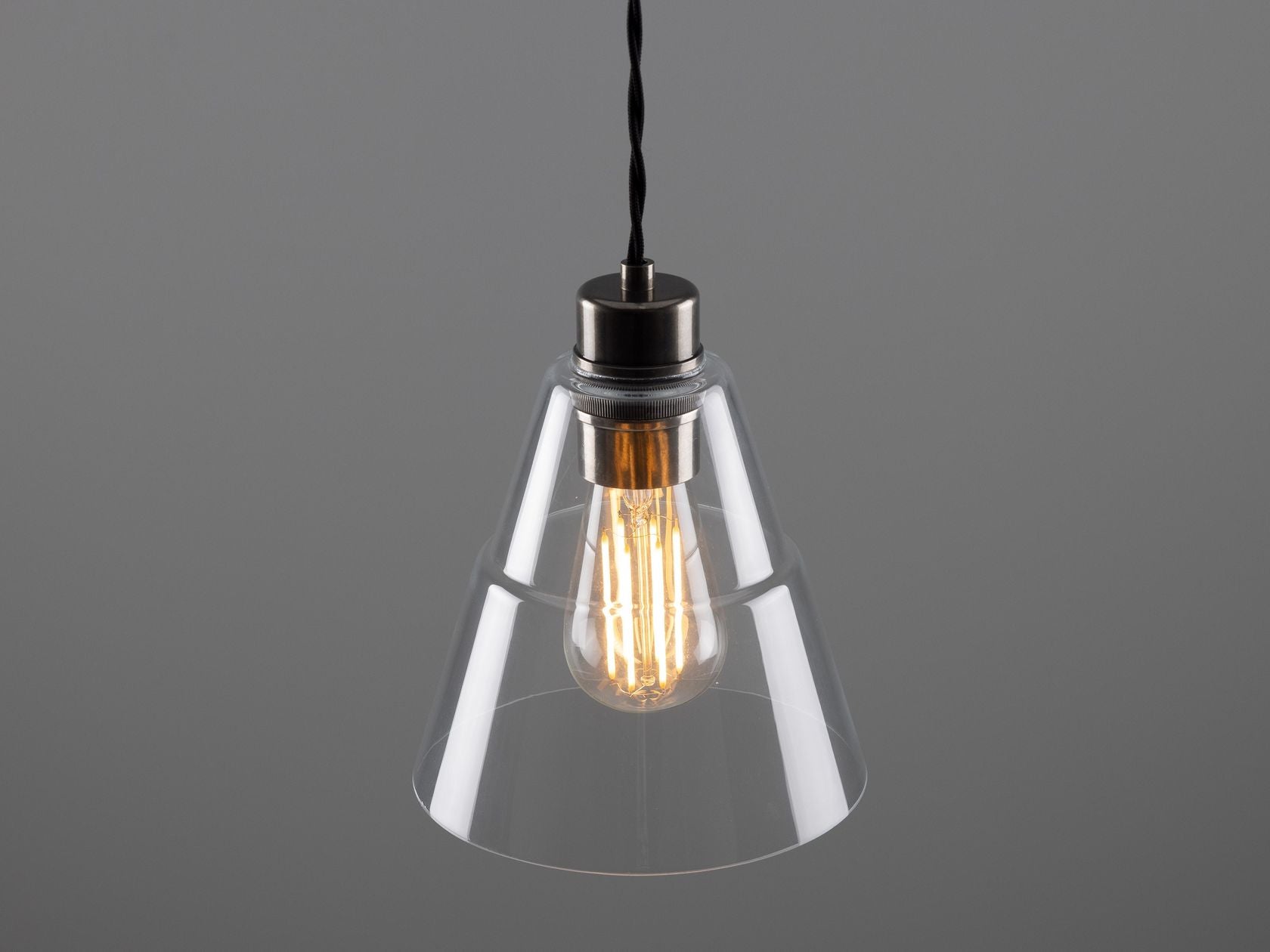 LYX CLEAR GLASS PENDANT LIGHT