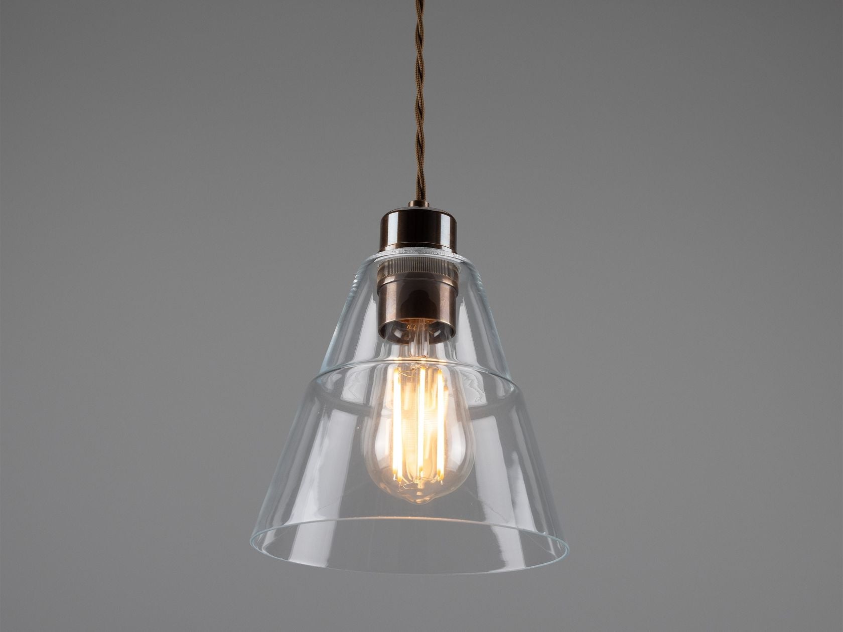 LYX CLEAR GLASS PENDANT LIGHT