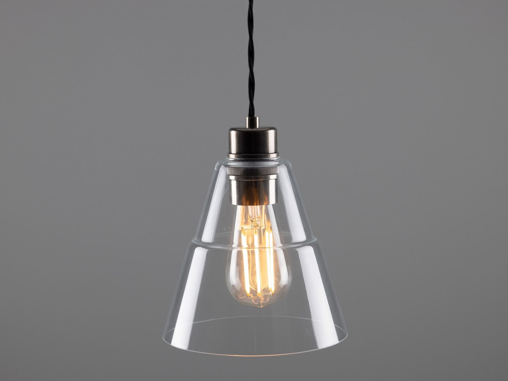 LYX CLEAR GLASS PENDANT LIGHT