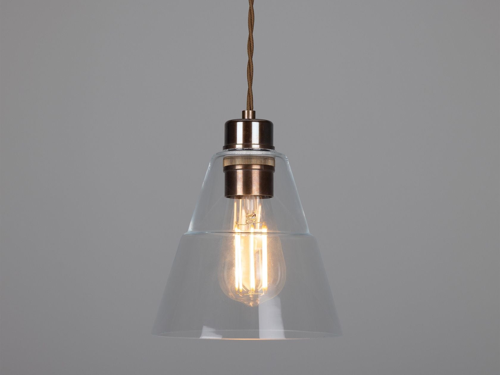 LYX CLEAR GLASS PENDANT LIGHT