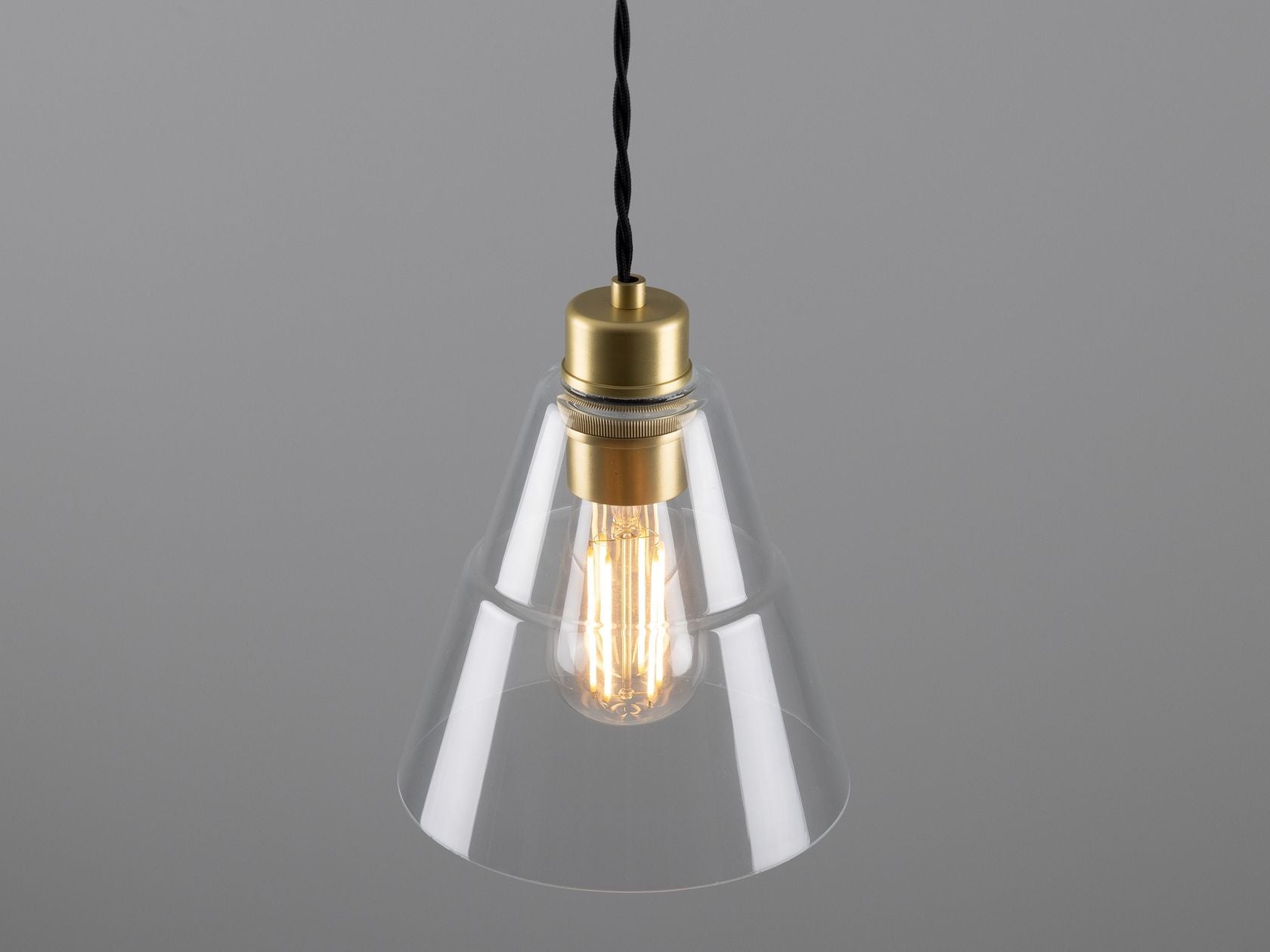 LYX CLEAR GLASS PENDANT LIGHT