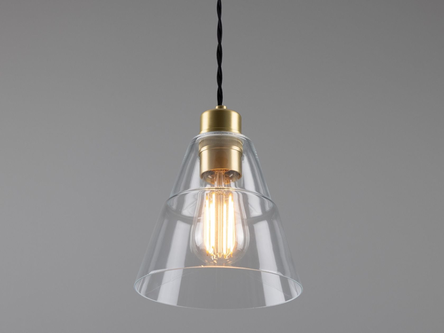 LYX CLEAR GLASS PENDANT LIGHT