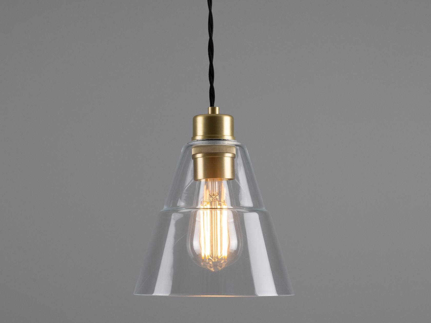 LYX CLEAR GLASS PENDANT LIGHT