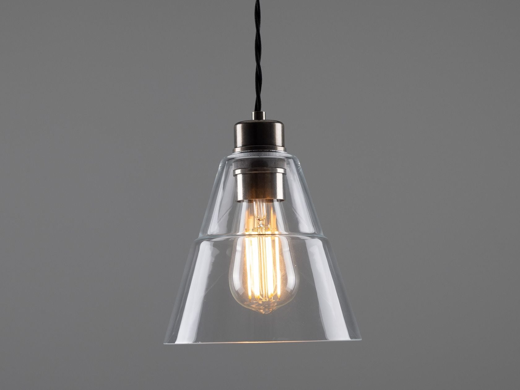 LYX CLEAR GLASS PENDANT LIGHT